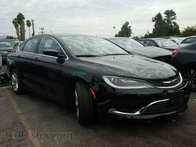 Фотография 1C3CCCAB5GN125065 - CHRYSLER 200 2016