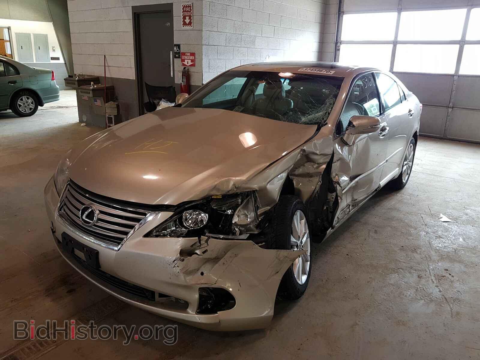 2011 LEXUS ES350 - VIN: JTHBK1EG8B2421596 - Фото 2