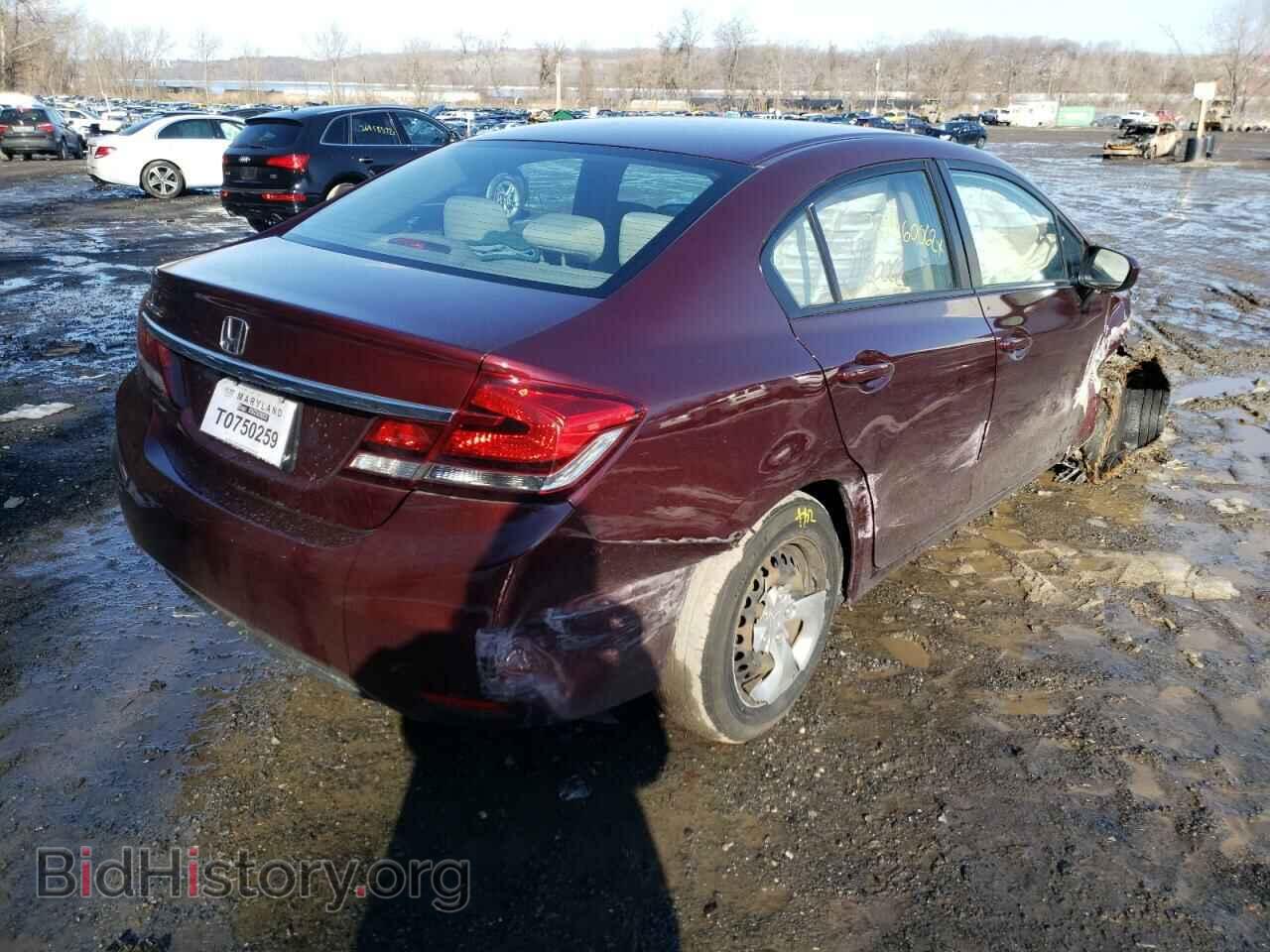 2015 HONDA CIVIC - VIN: 19XFB2F51FE200095 - Фото 4