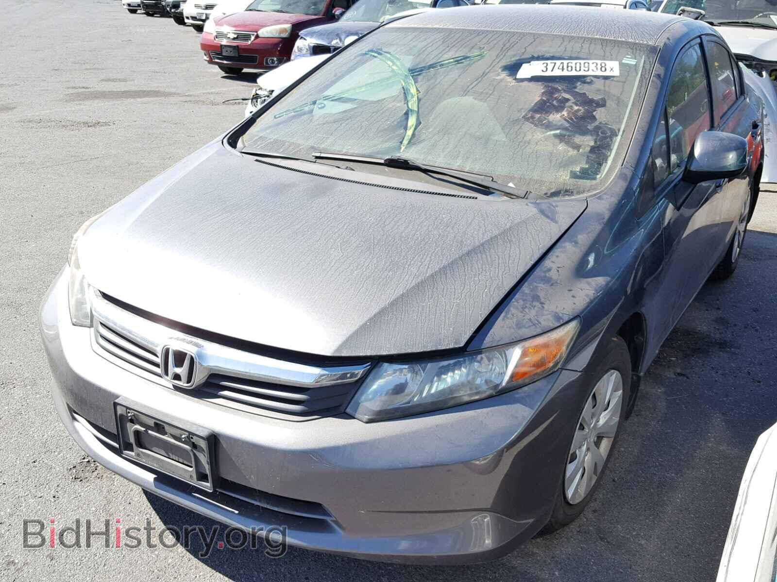2012 HONDA CIVIC LX - VIN: 19XFB2F54CE323787 - Фото 2