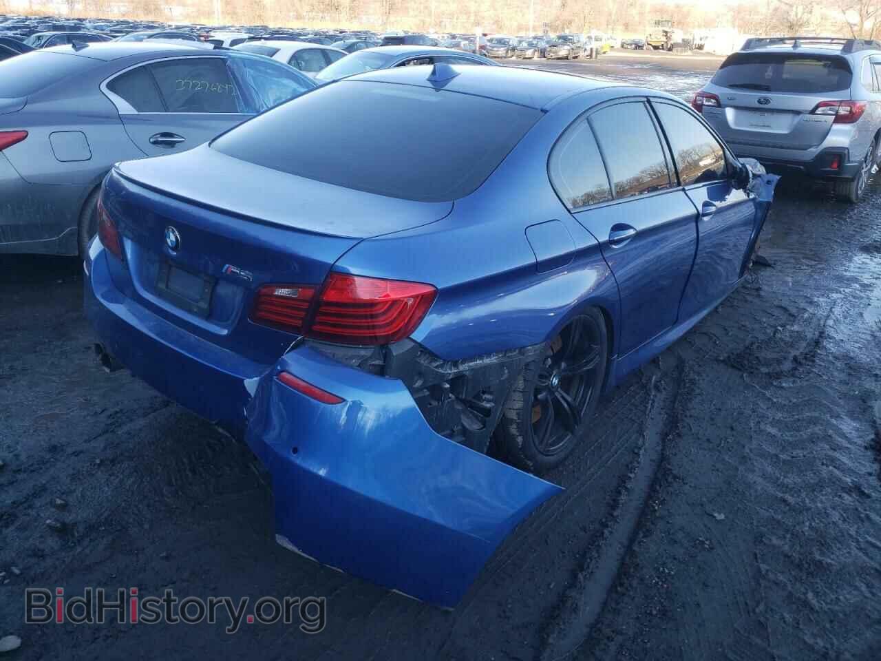 2014 BMW M5 - VIN: WBSFV9C56ED593606 - Фото 4