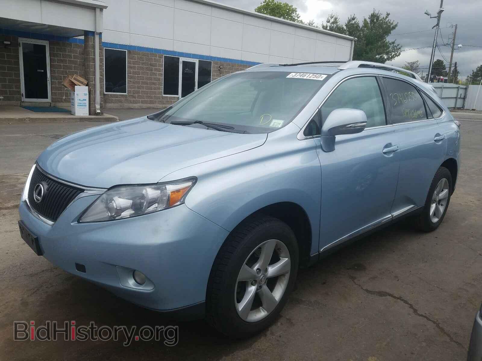 2010 LEXUS RX350 - VIN: 2T2BK1BA7AC005231 - Фото 2