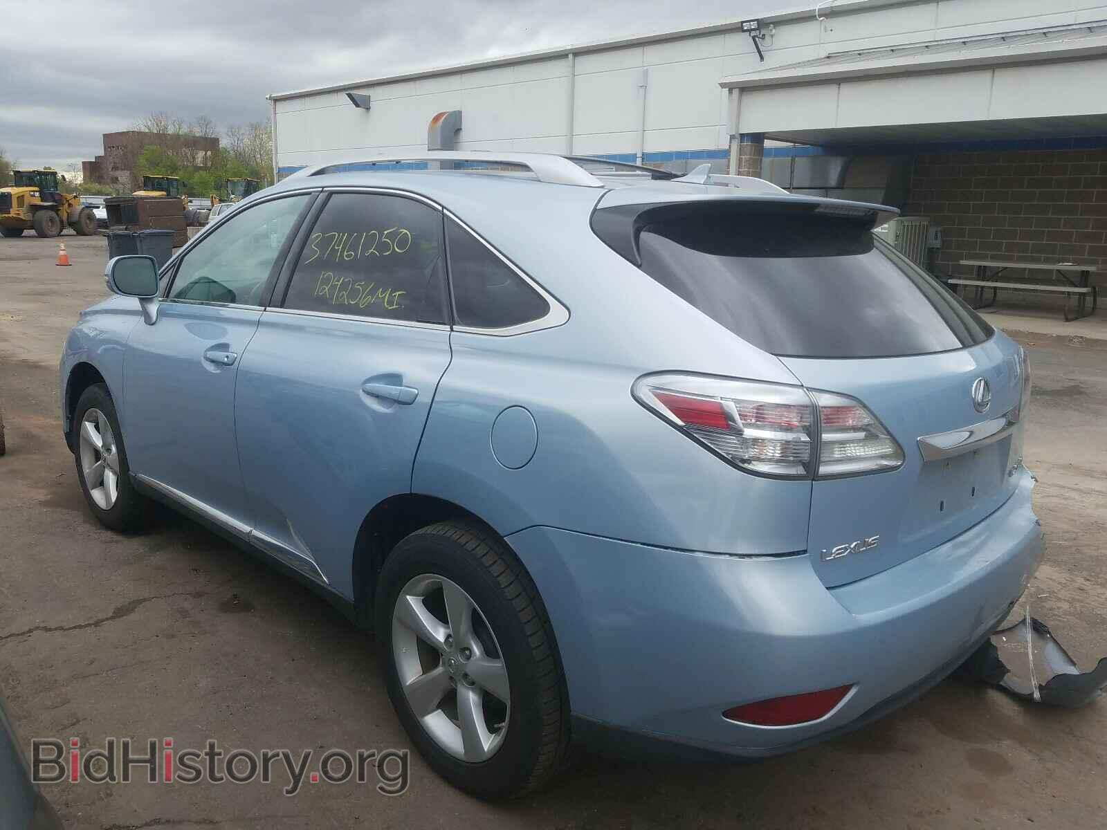 2010 LEXUS RX350 - VIN: 2T2BK1BA7AC005231 - Фото 3