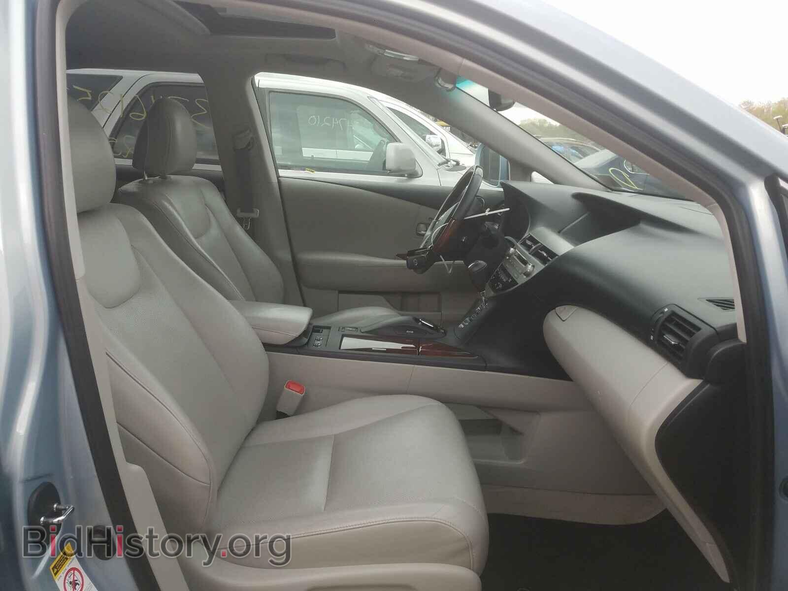 2010 LEXUS RX350 - VIN: 2T2BK1BA7AC005231 - Фото 5