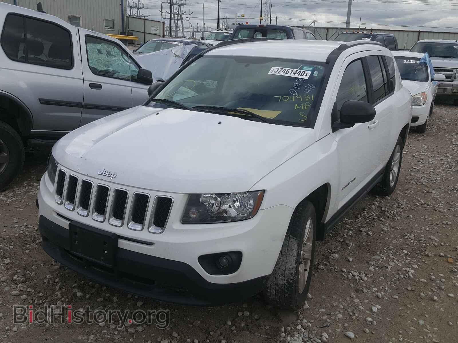 2016 JEEP COMPASS - VIN: 1C4NJCBA8GD704931 - Фото 2