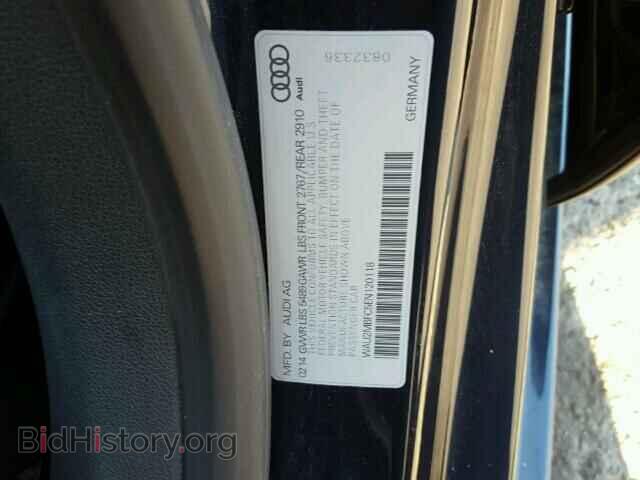 2014 AUDI A7 - VIN: WAU2MBFC5EN120118 - Фото 10
