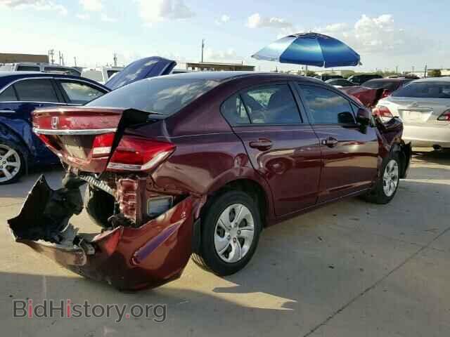 2013 HONDA CIVIC - VIN: 2HGFB2F56DH594292 - Фото 4