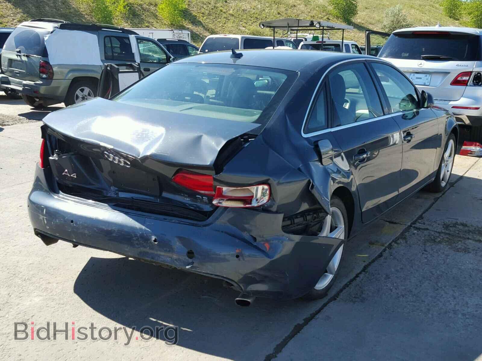 2009 AUDI A4 - VIN: WAUMK78K89N045646 - Фото 4
