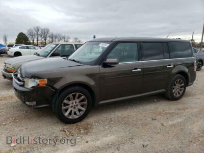 2011 Ford FLEX Flex SEL, коричневый — VIN 2FMGK5CC5BBD08001, Copart
