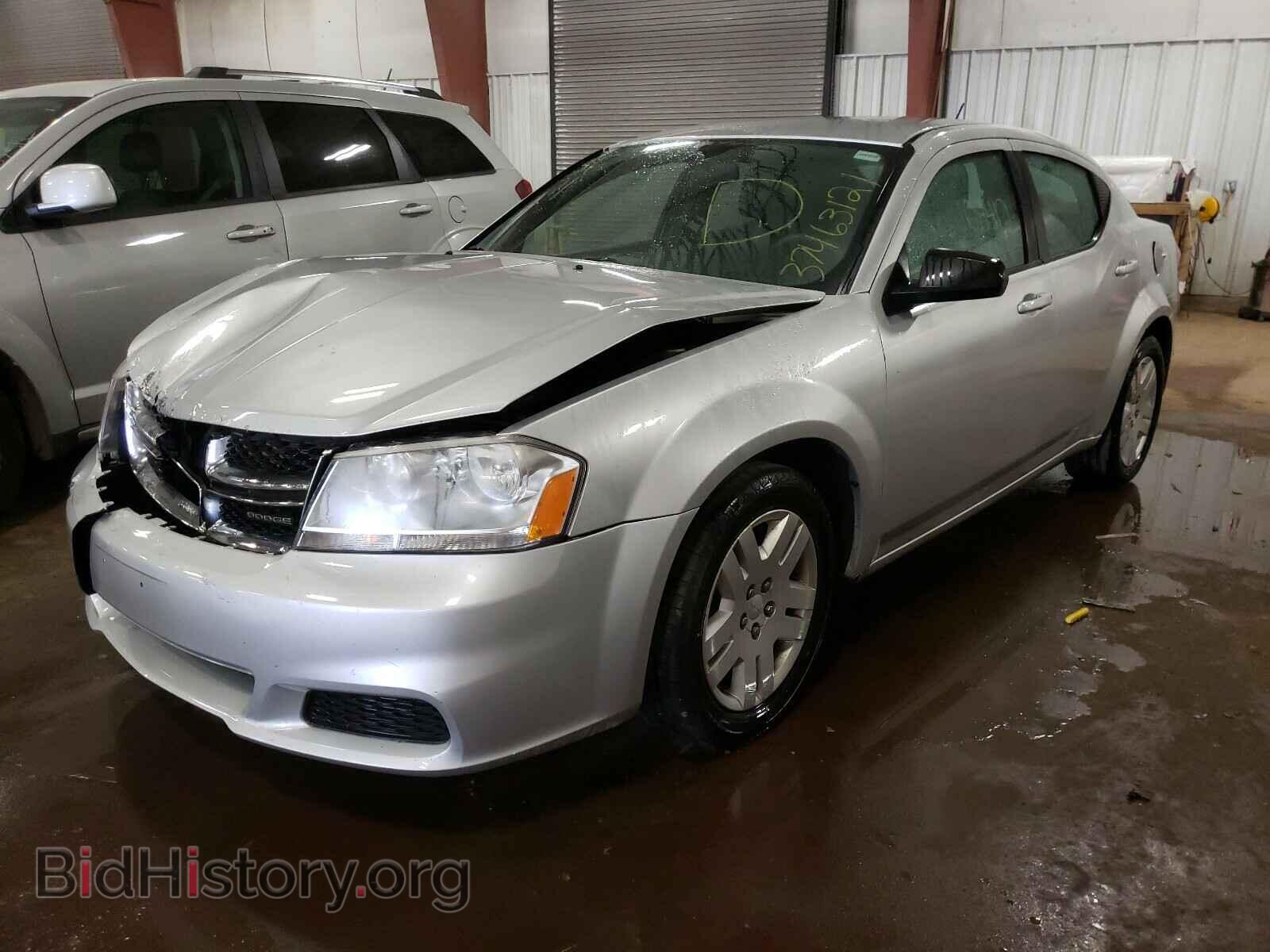 2011 DODGE AVENGER - VIN: 1B3BD4FB8BN620728 - Фото 2