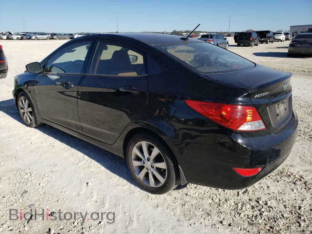 2013 HYUNDAI ACCENT - VIN: KMHCU4AE0DU319847 - Фото 2
