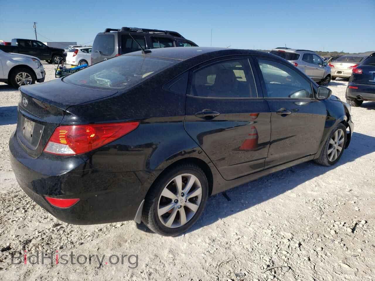 2013 HYUNDAI ACCENT - VIN: KMHCU4AE0DU319847 - Фото 3