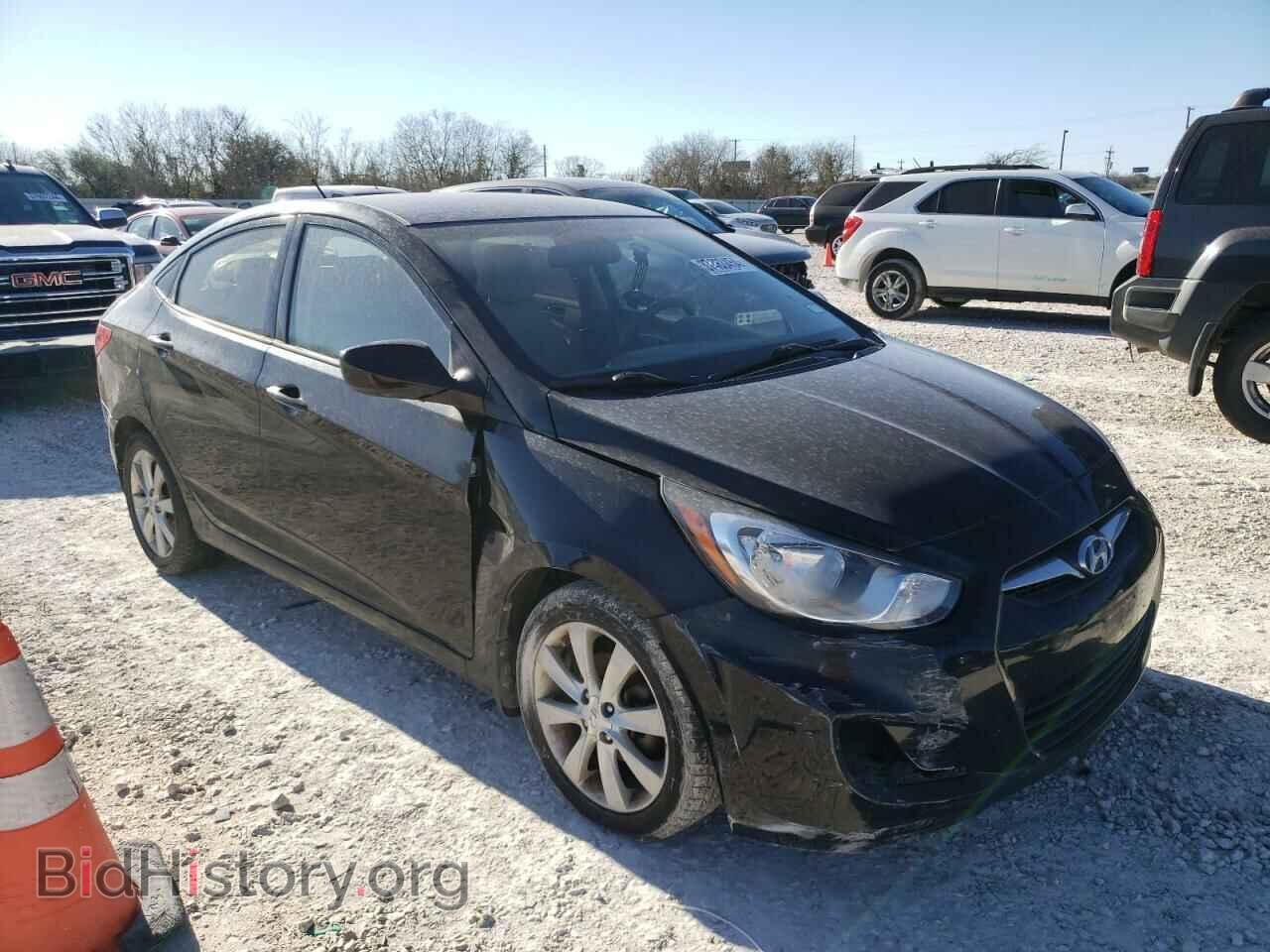 2013 HYUNDAI ACCENT - VIN: KMHCU4AE0DU319847 - Фото 4