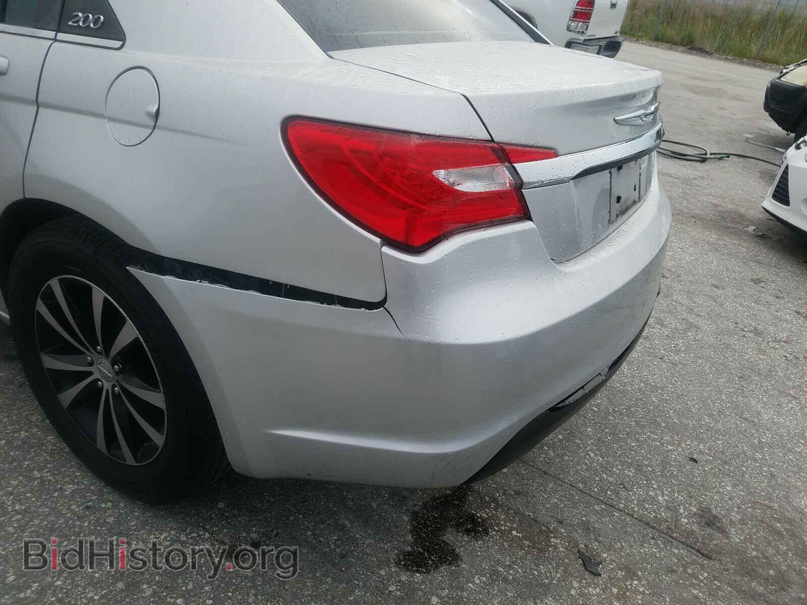 2012 CHRYSLER 200 - VIN: 1C3CCBHG7CN118236 - Фото 9