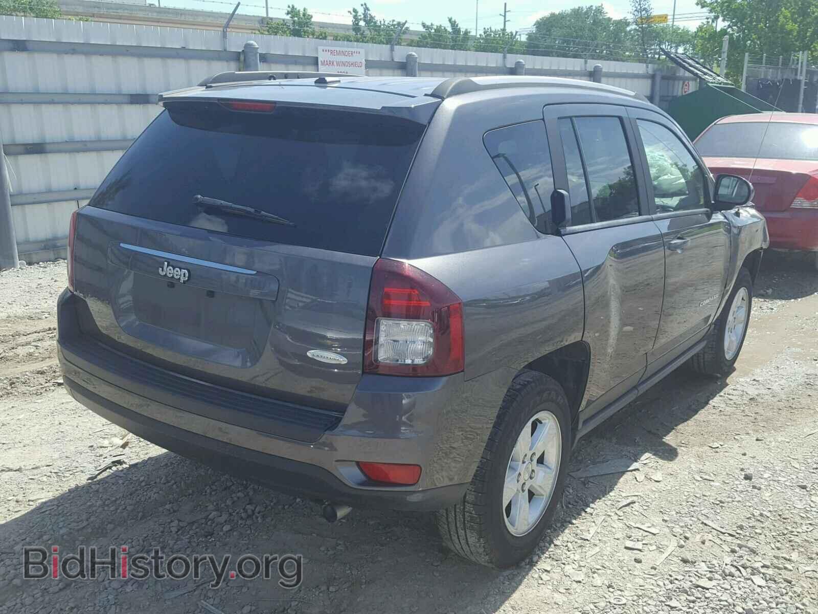 2016 JEEP COMPASS LA - VIN: 1C4NJCEA5GD769621 - Фото 4