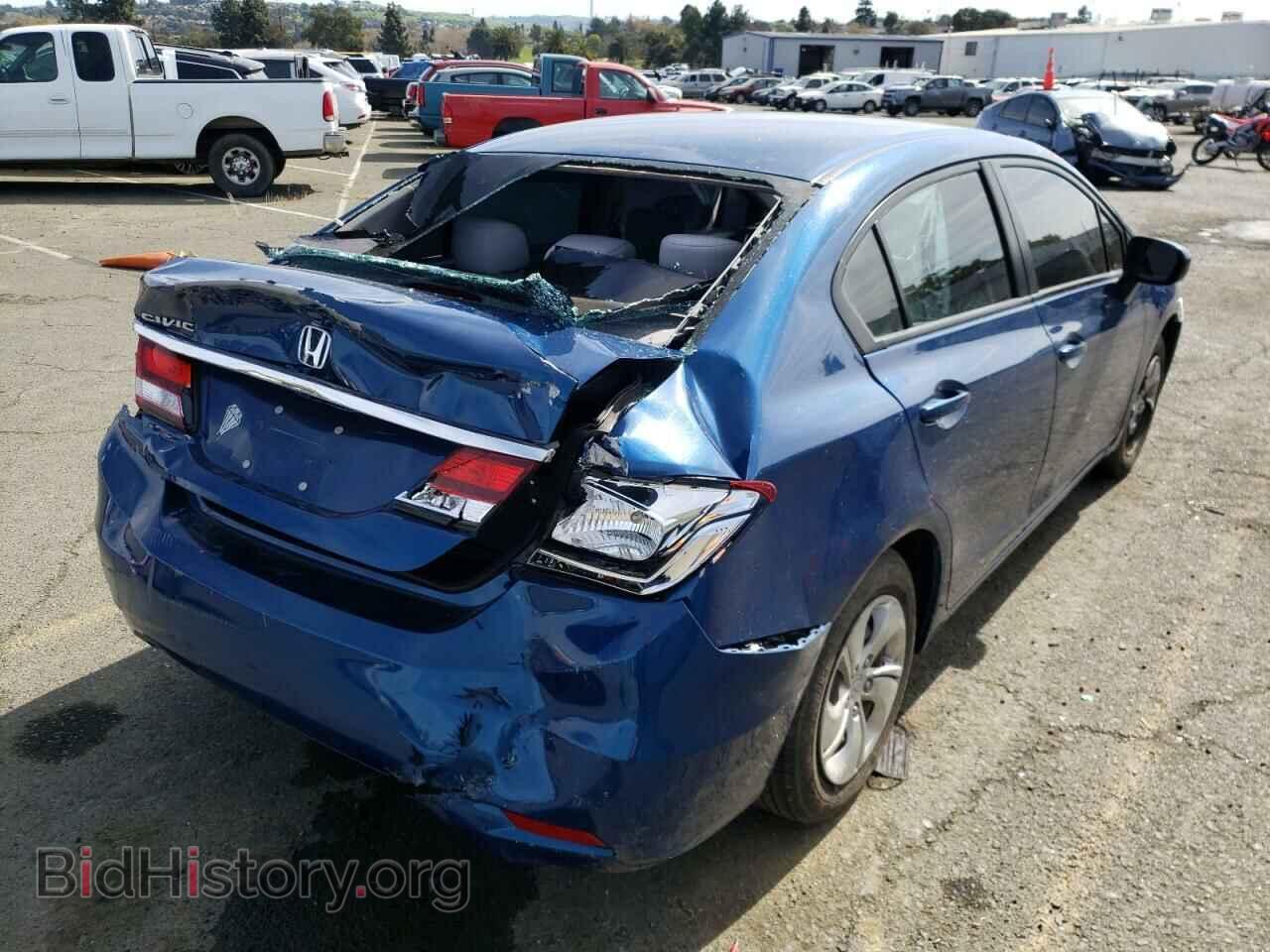 2014 HONDA CIVIC - VIN: 19XFB2F5XEE218447 - Фото 4