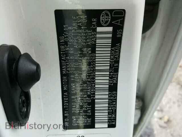 2011 TOYOTA COROLLA - VIN: 2T1BU4EE2BC555260 - Фото 10