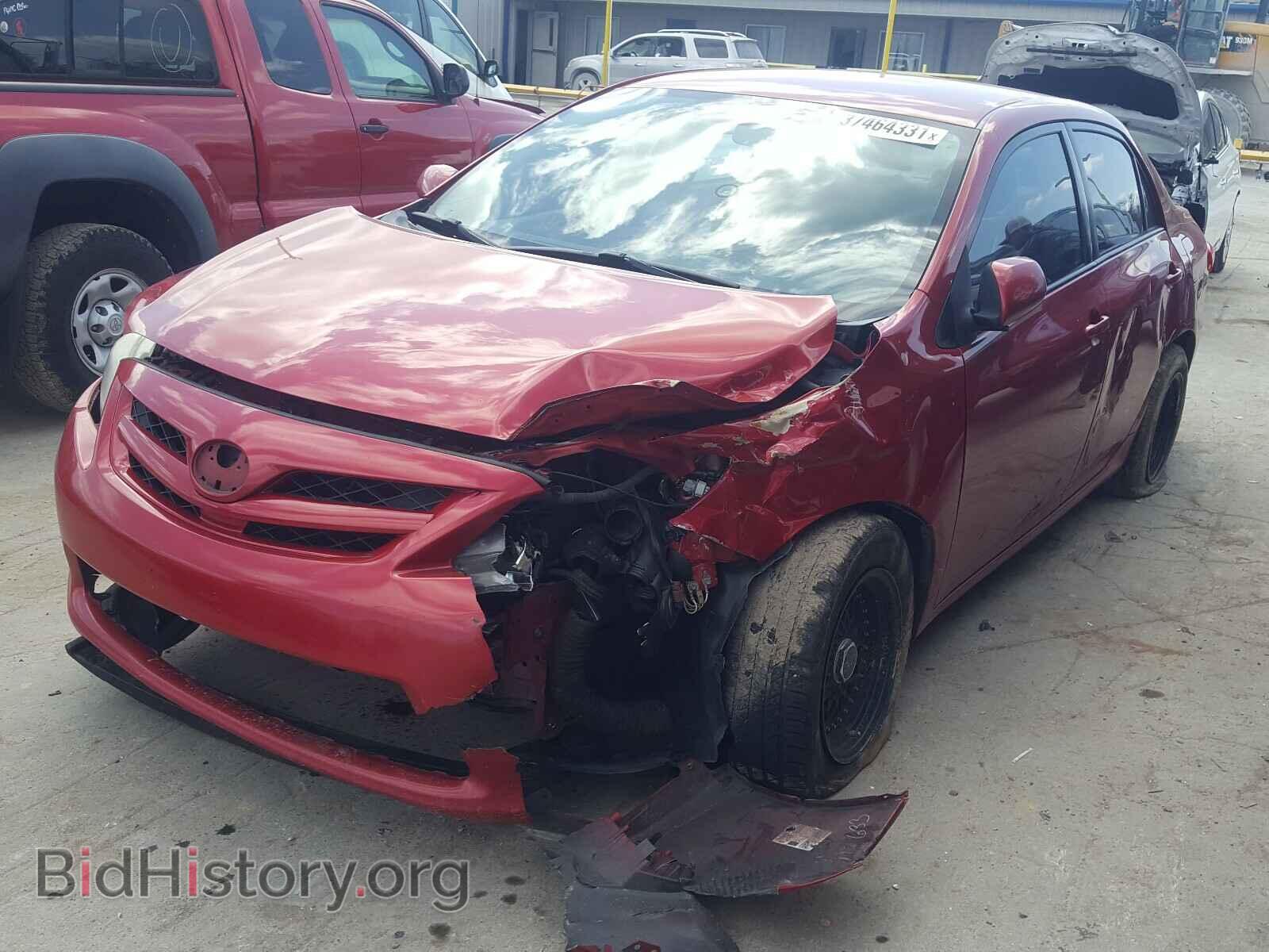 2011 TOYOTA COROLLA - VIN: 2T1BU4EE2BC683739 - Фото 2