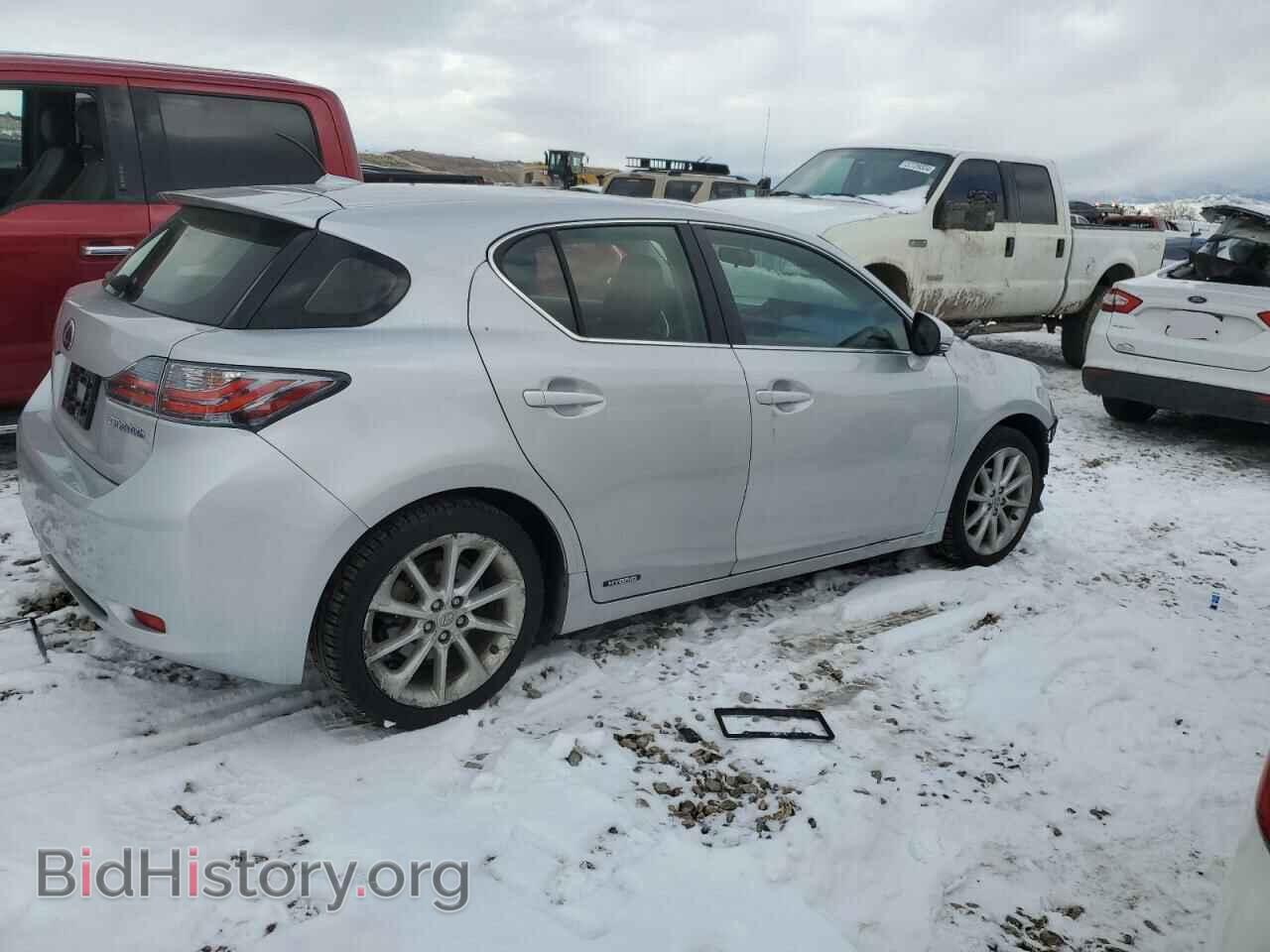 2012 LEXUS CT 200 - VIN: JTHKD5BH4C2103104 - Фото 3