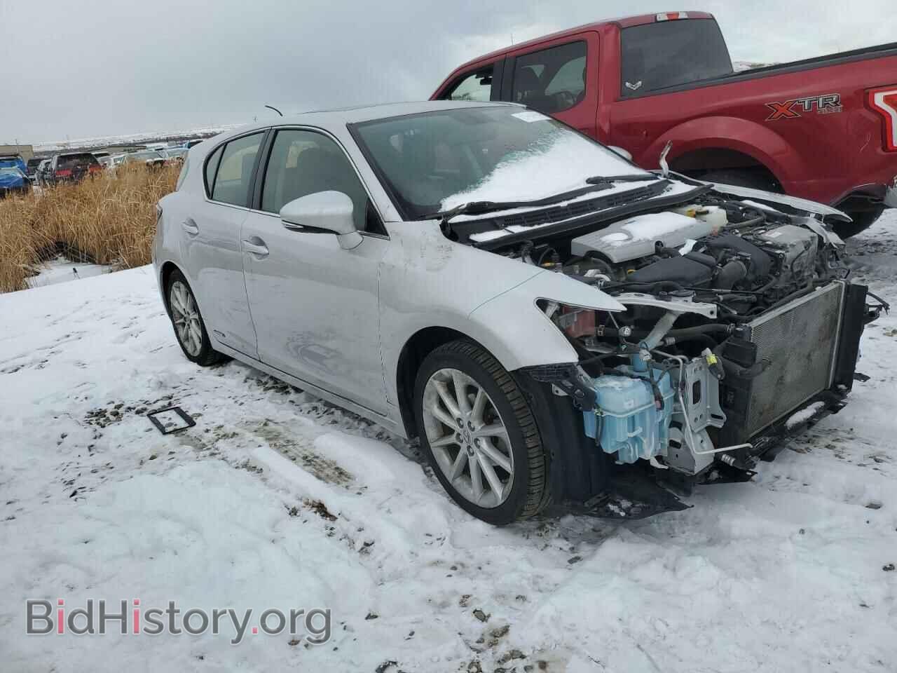 2012 LEXUS CT 200 - VIN: JTHKD5BH4C2103104 - Фото 4