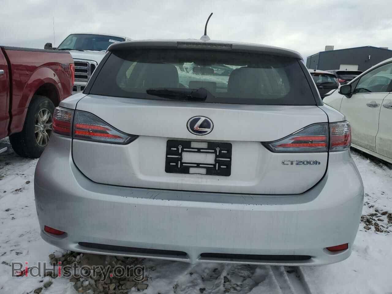 2012 LEXUS CT 200 - VIN: JTHKD5BH4C2103104 - Фото 6