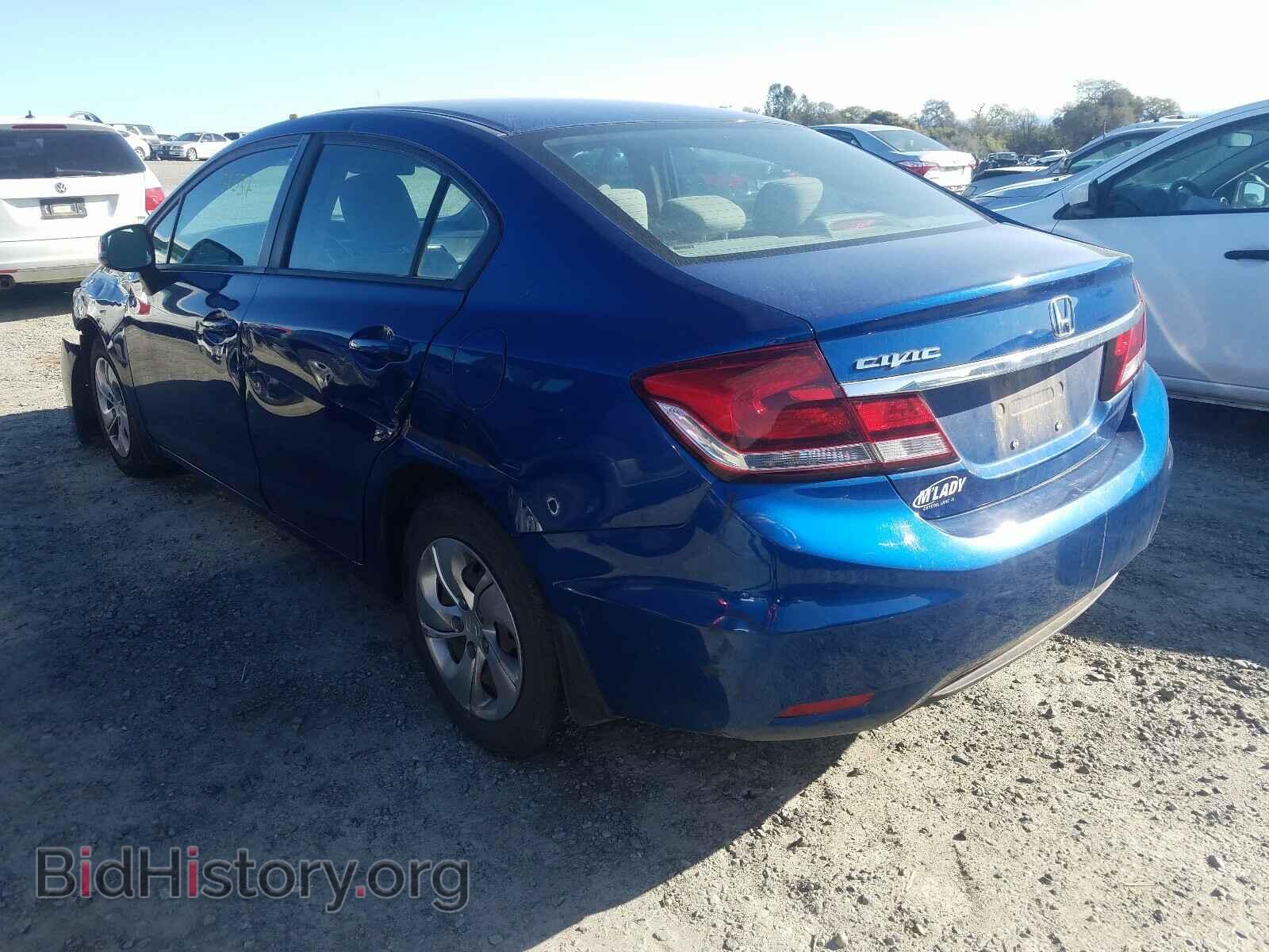 2013 HONDA CIVIC - VIN: 19XFB2F52DE078439 - Фото 3