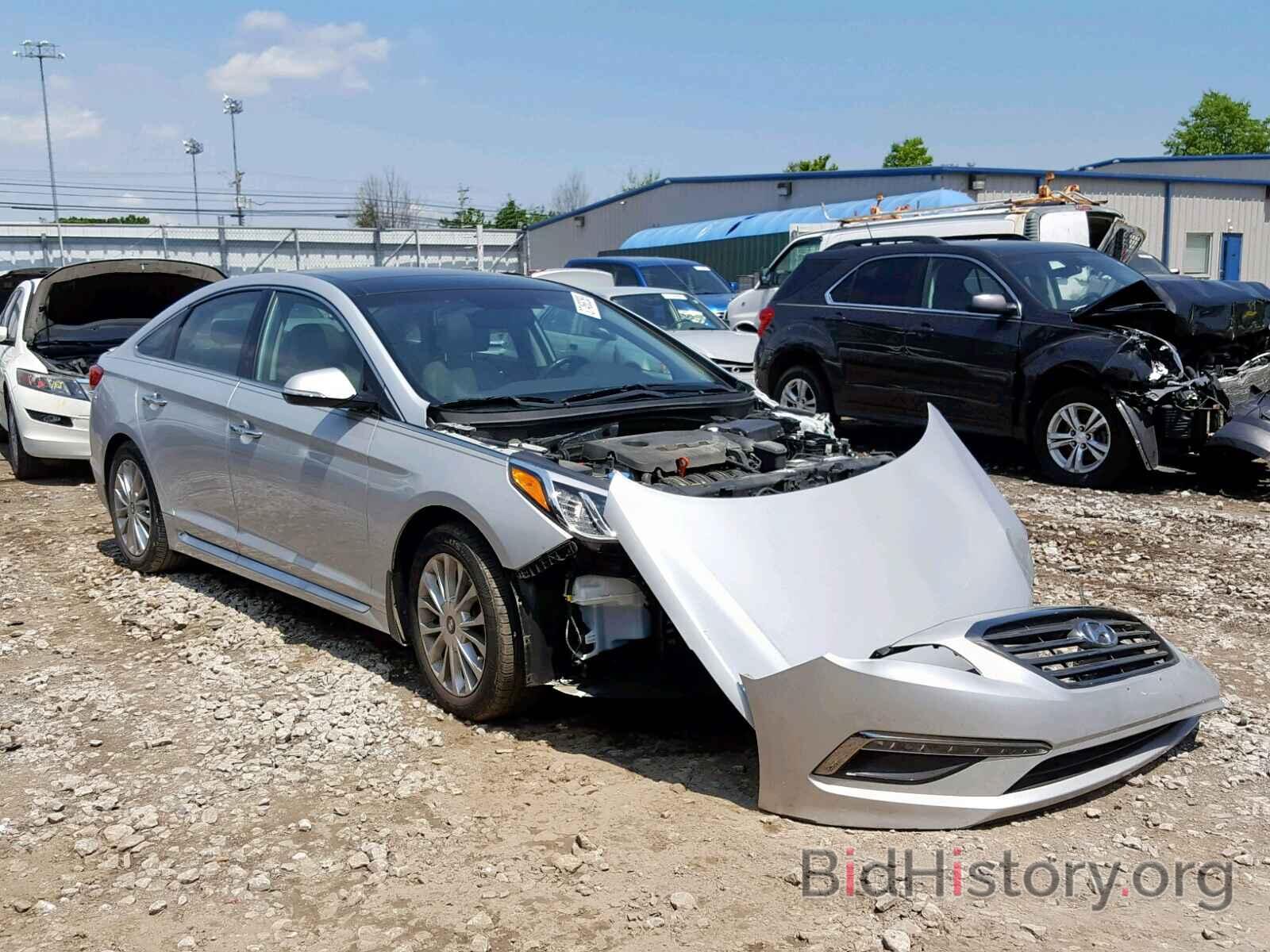 Photo 5NPE34AF7FH055225 - HYUNDAI SONATA 2015