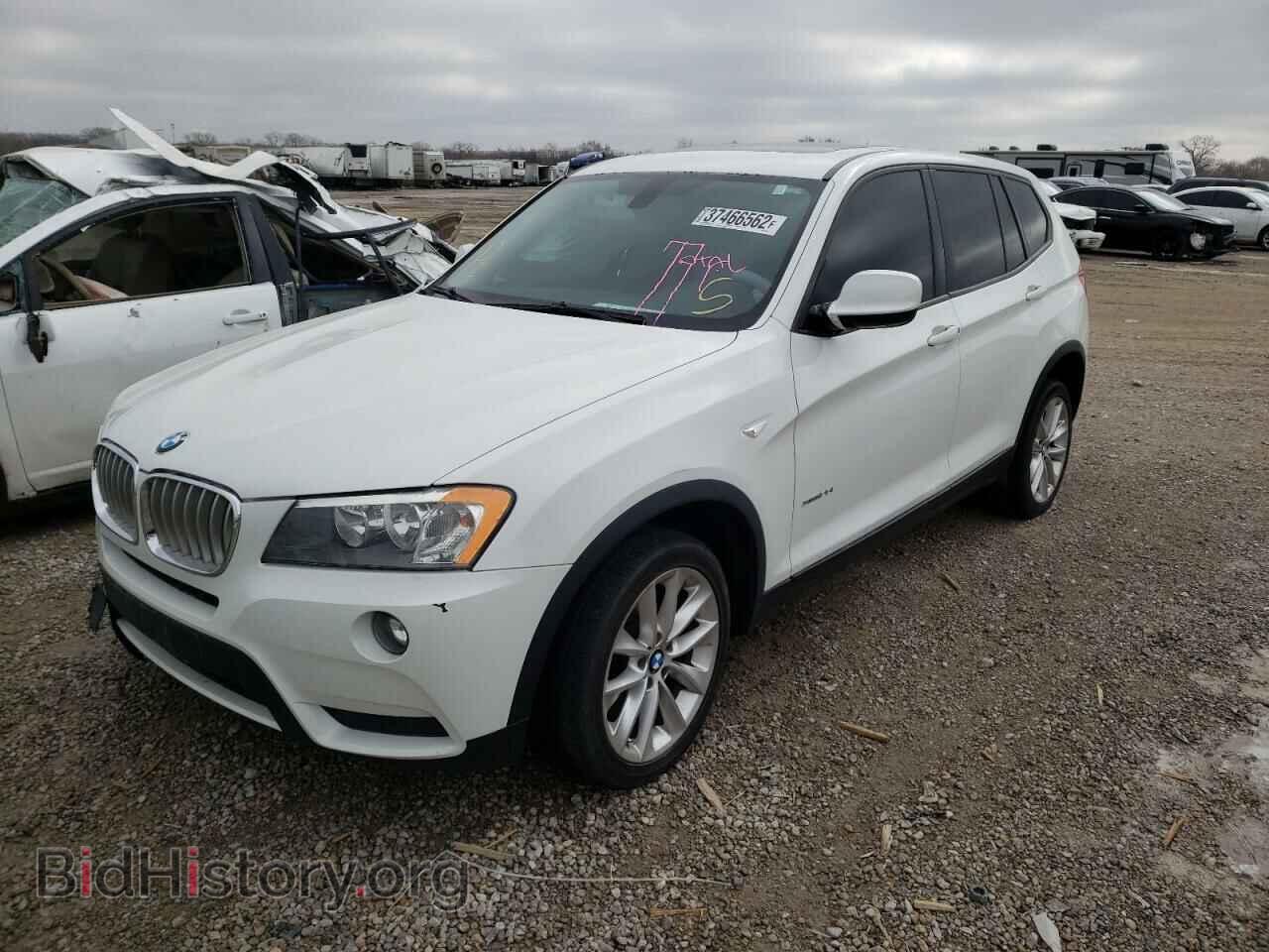 2013 BMW X3 - VIN: 5UXWX9C51D0A25076 - Фото 2