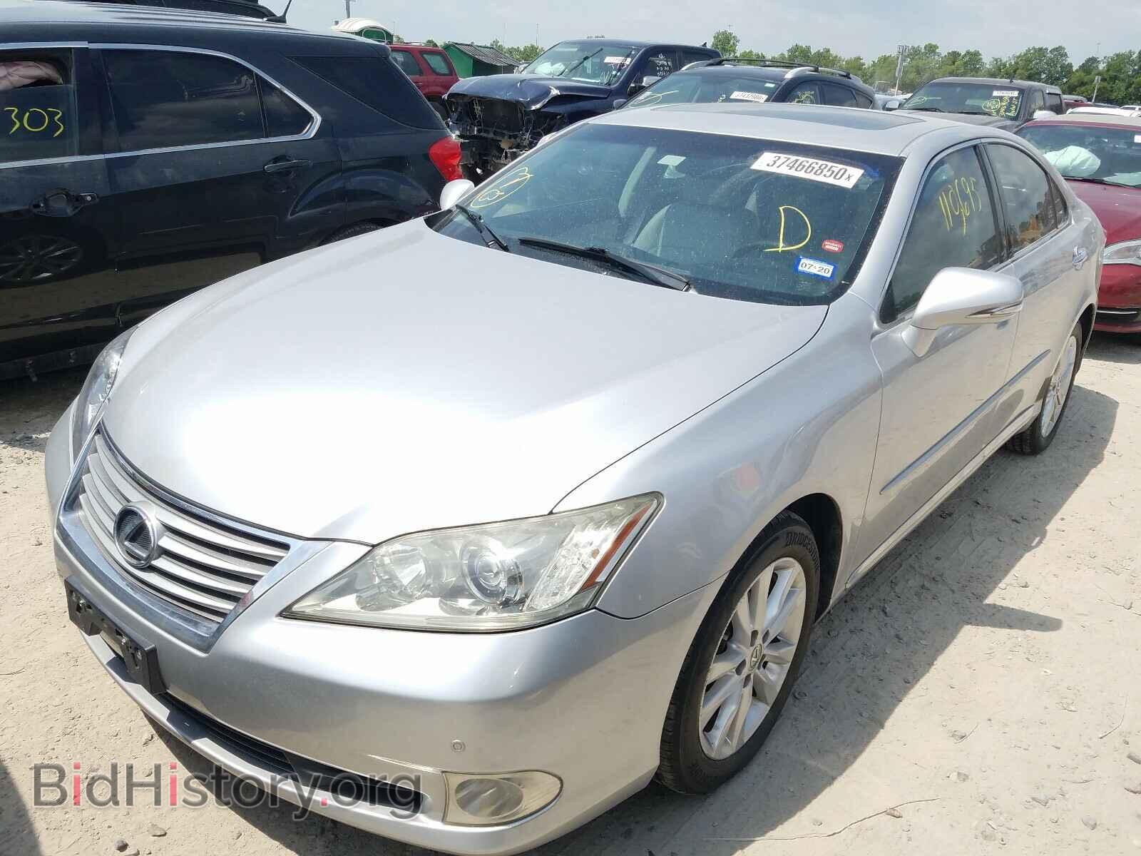 2011 LEXUS ES350 - VIN: JTHBK1EG9B2421493 - Фото 2