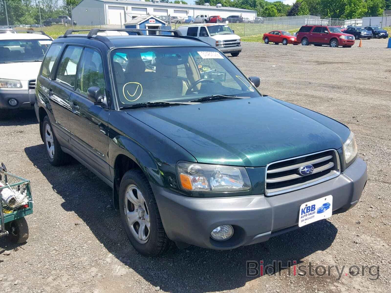 Photo JF1SG63645H709729 - SUBARU FORESTER 2005
