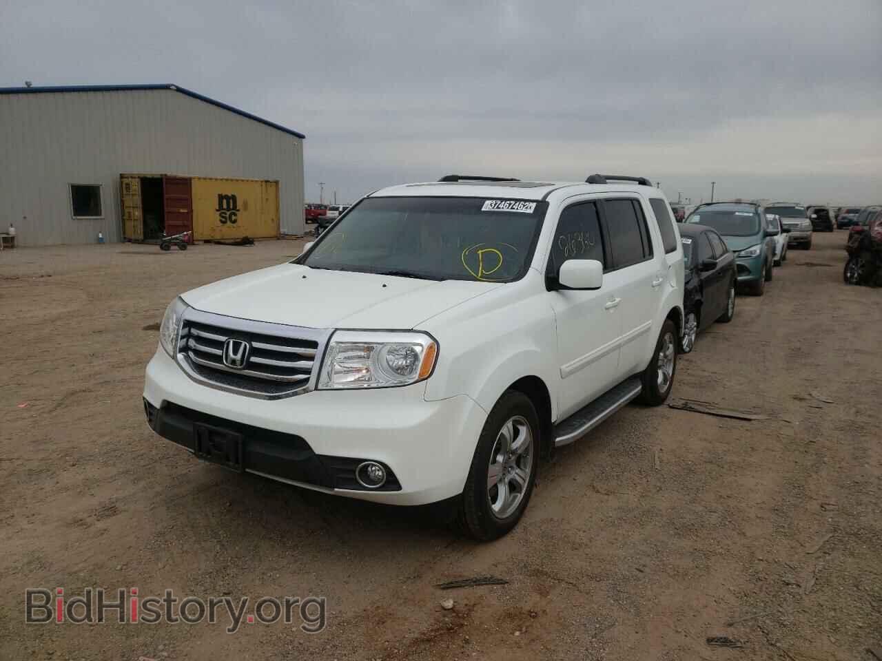 2015 HONDA PILOT - VIN: 5FNYF4H53FB033450 - Фото 2