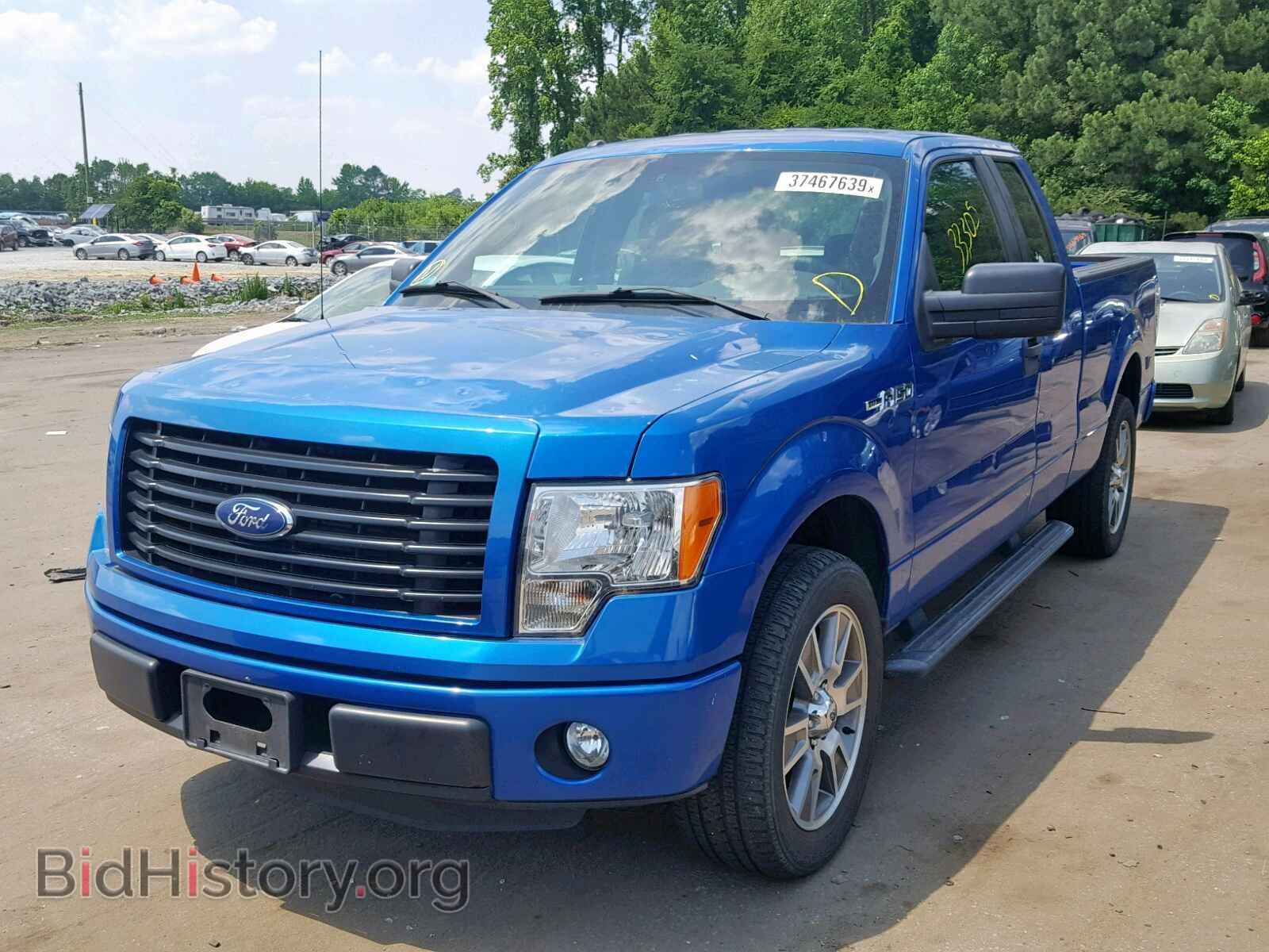 2014 FORD F150 SUPER - VIN: 1FTFX1CF0EFB37245 - Фото 2