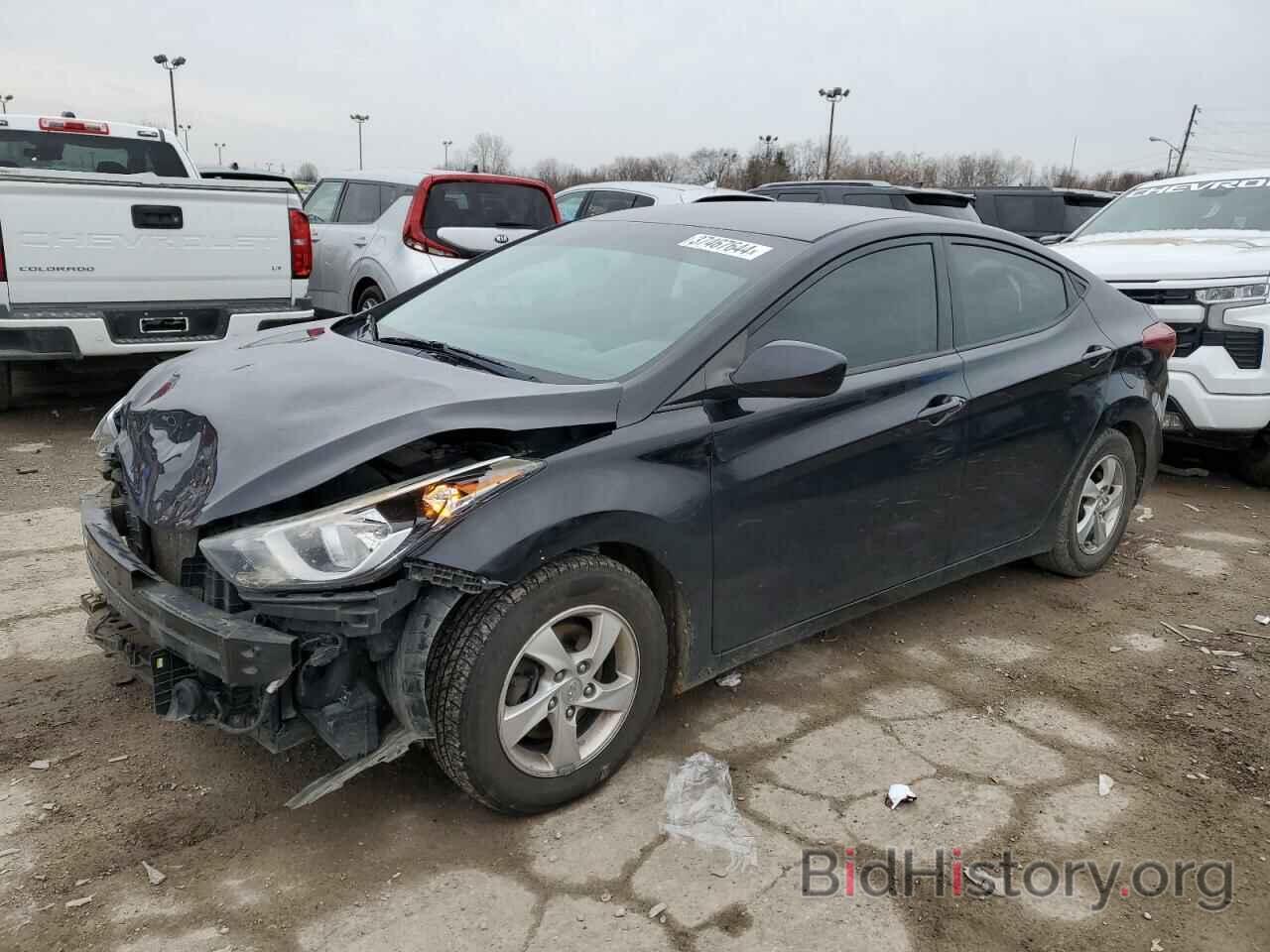 Photo 5NPDH4AE0EH534458 - HYUNDAI ELANTRA 2014