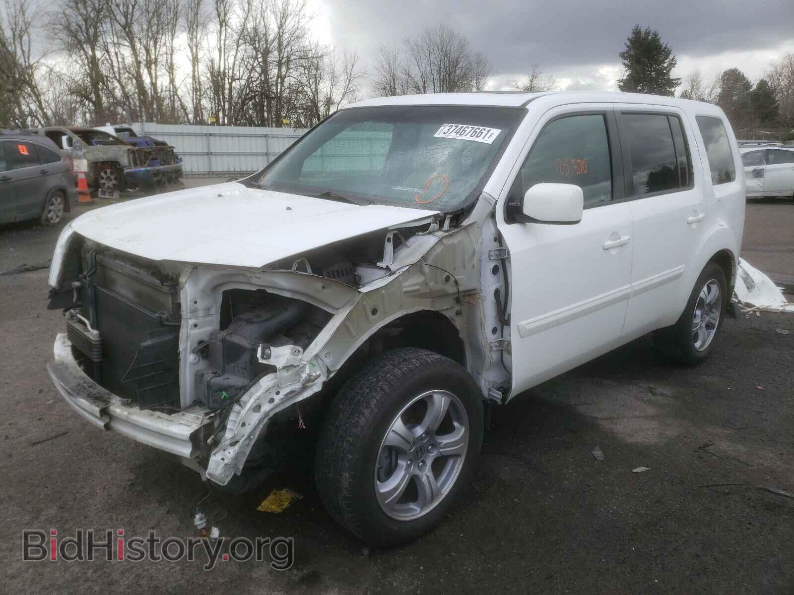 2012 HONDA PILOT - VIN: 5FNYF4H54CB066372 - Фото 2