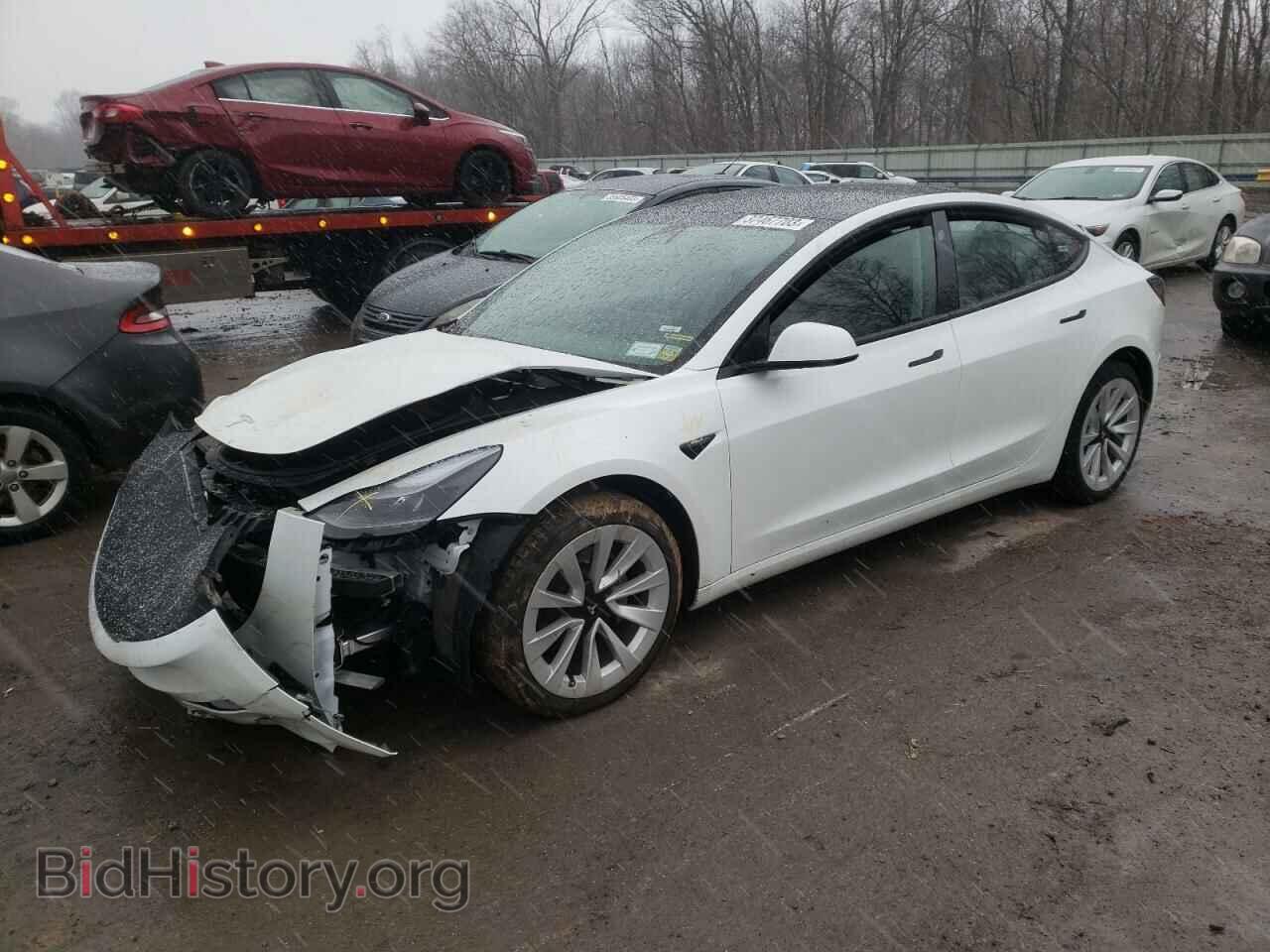 Photo 5YJ3E1EB5NF278500 - TESLA MODEL 3 2022