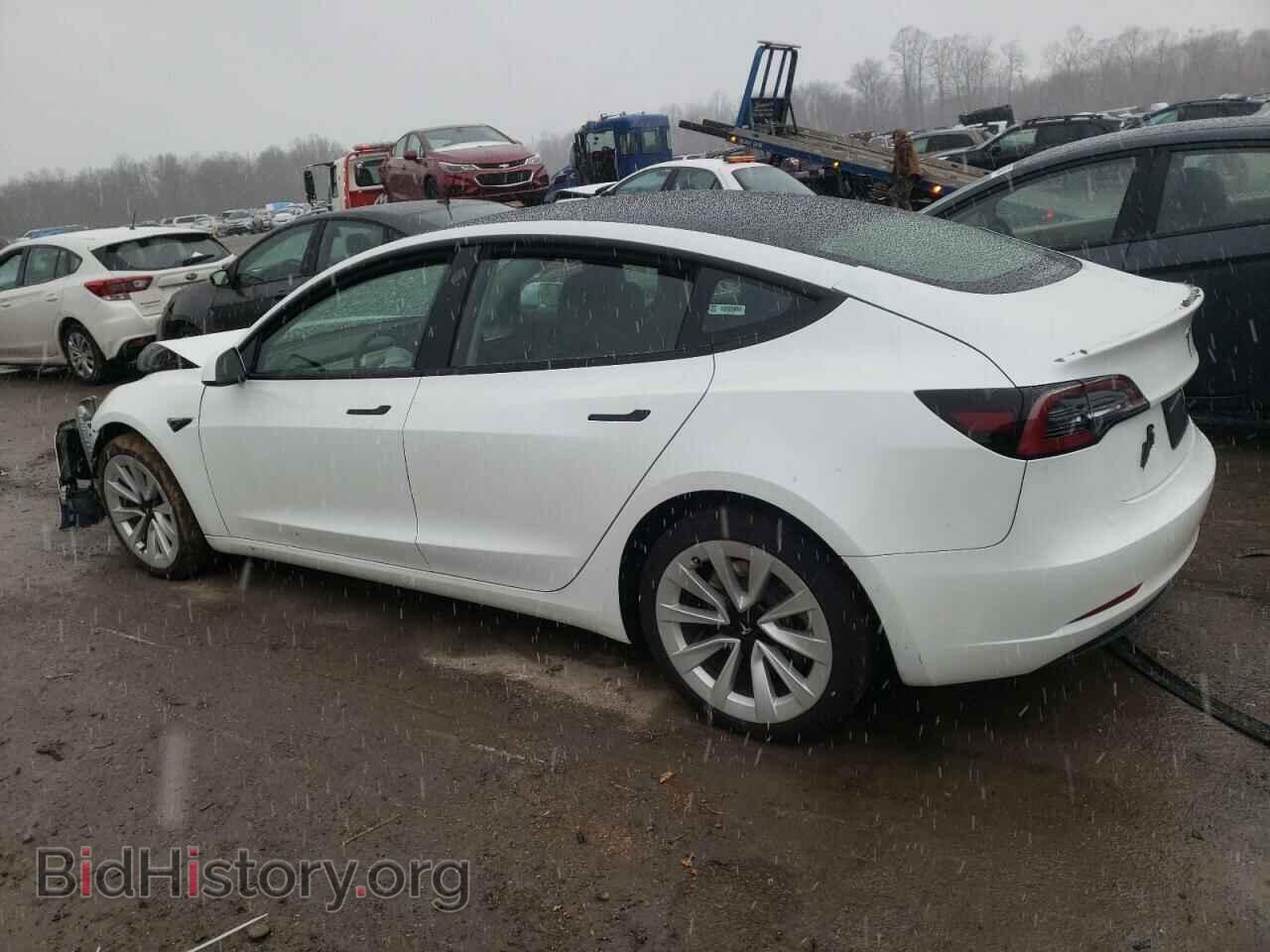 2022 TESLA MODEL 3 - VIN: 5YJ3E1EB5NF278500 - Фото 2