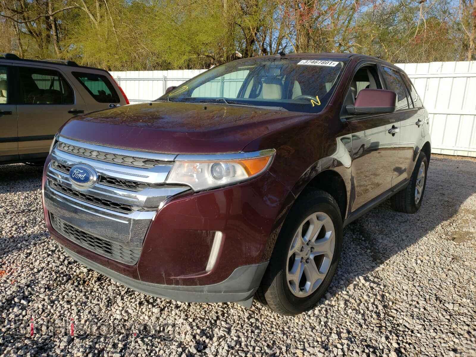 2011 FORD EDGE - VIN: 2FMDK3JC0BBA20106 - Фото 2