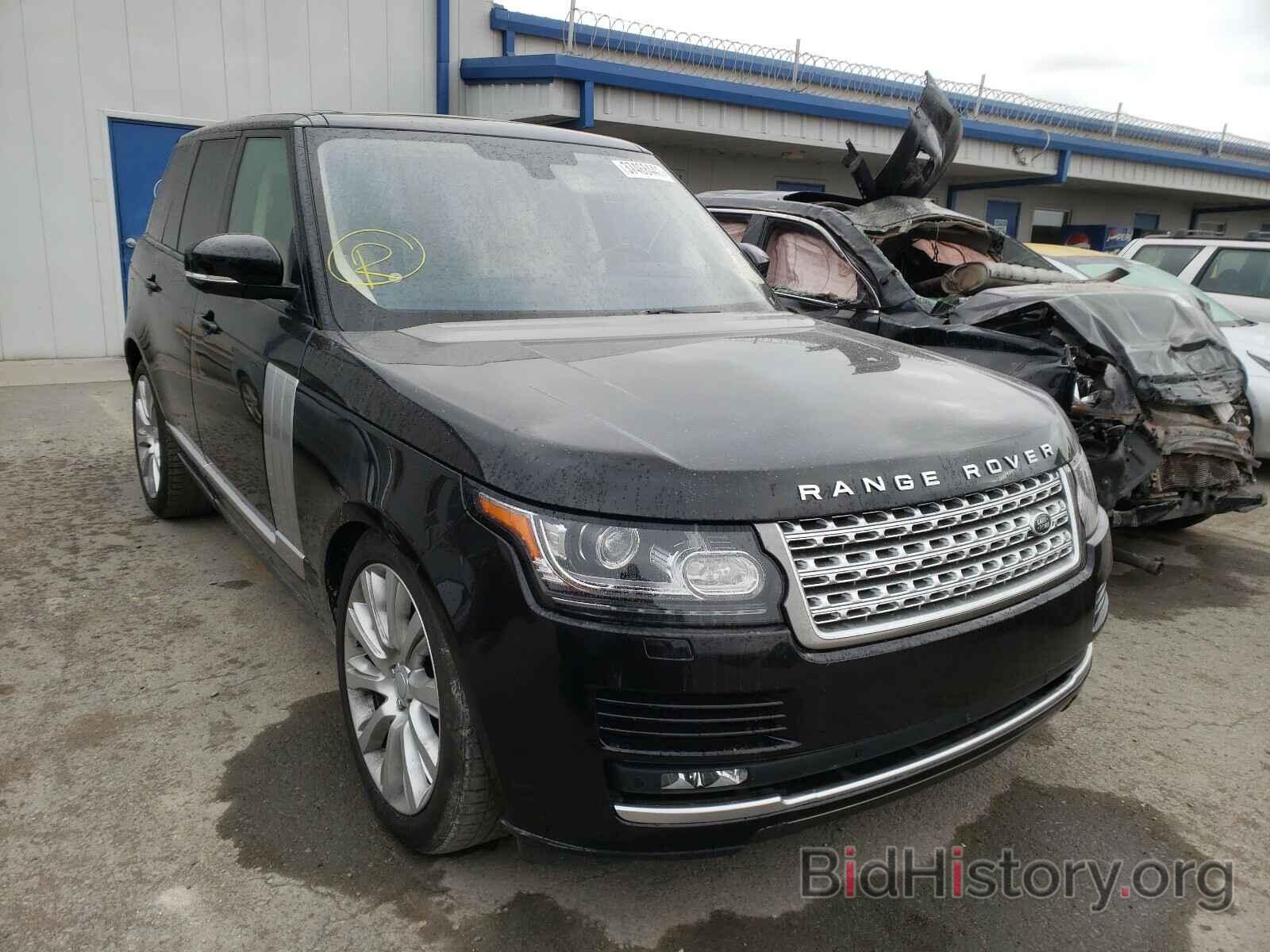 Photo SALGS2EF7GA303971 - LAND ROVER RANGEROVER 2016