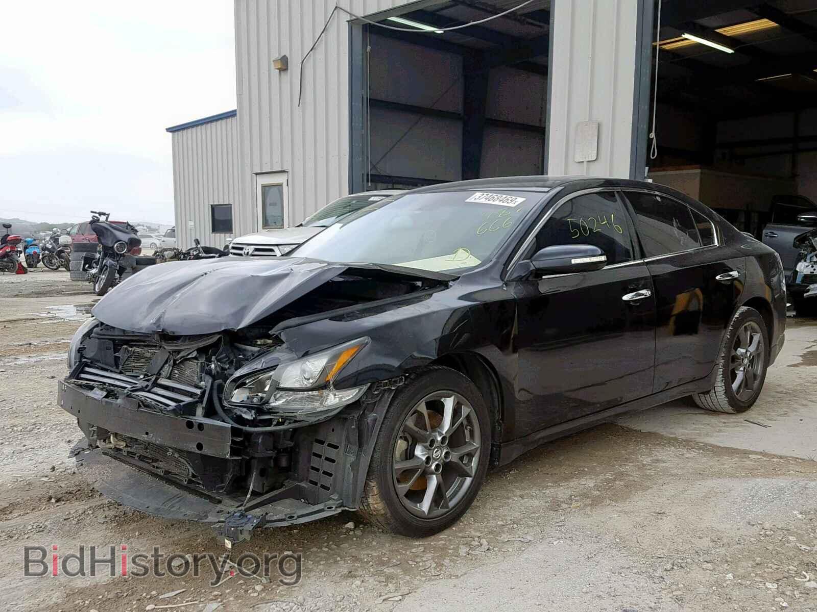 2014 NISSAN MAXIMA S - VIN: 1N4AA5AP1EC487666 - Фото 2