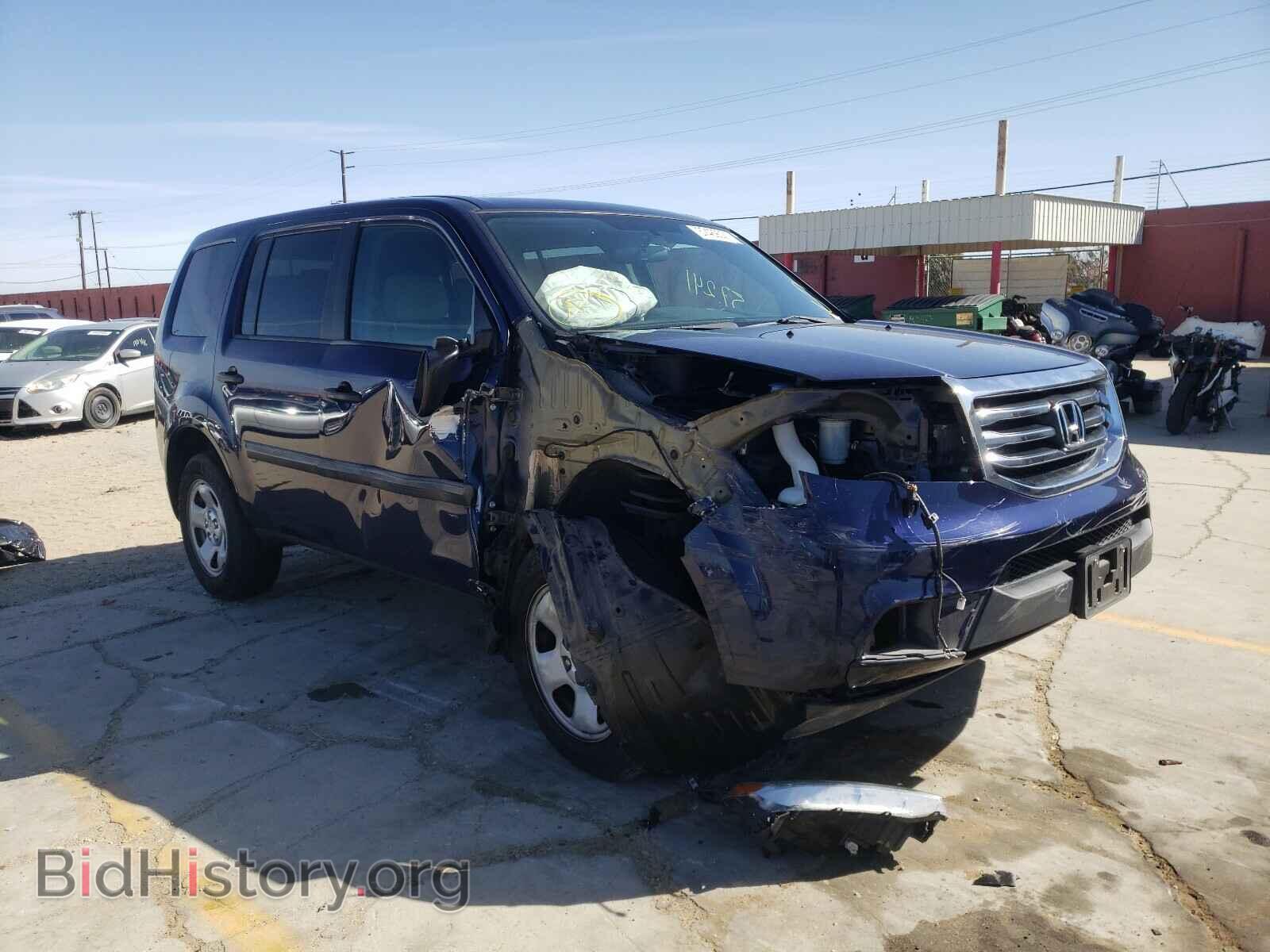 Фотография 5FNYF3H2XFB032702 - HONDA PILOT 2015