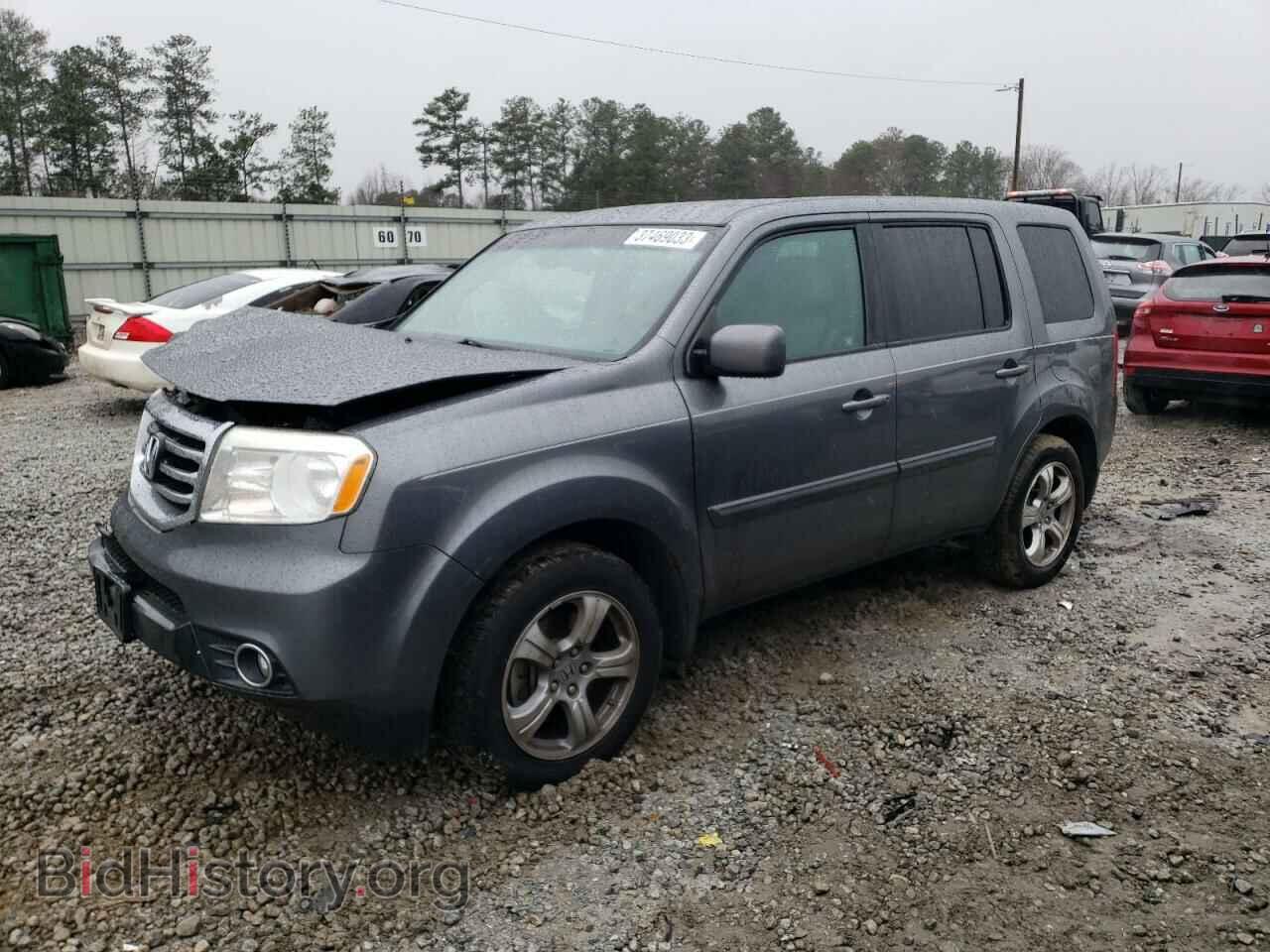 Photo 5FNYF3H47CB021685 - HONDA PILOT 2012