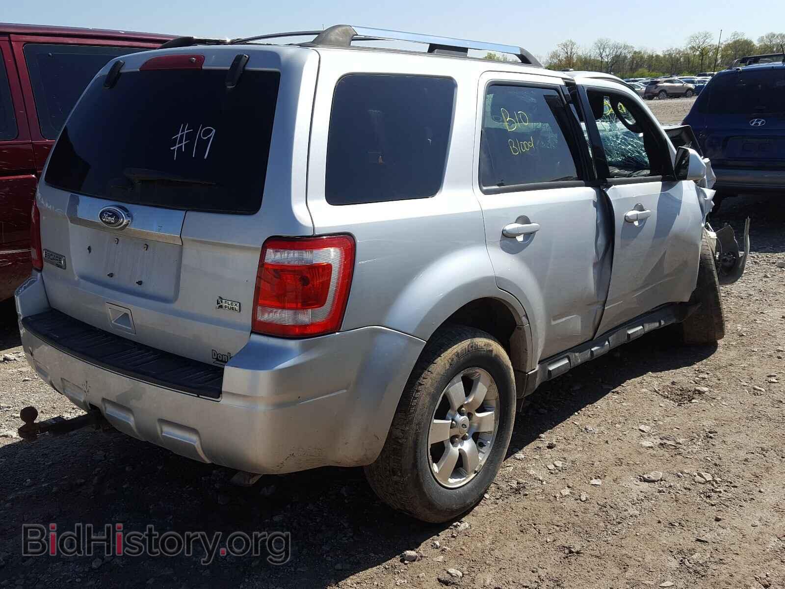 2011 FORD ESCAPE - VIN: 1FMCU9EG9BKB11323 - Фото 4