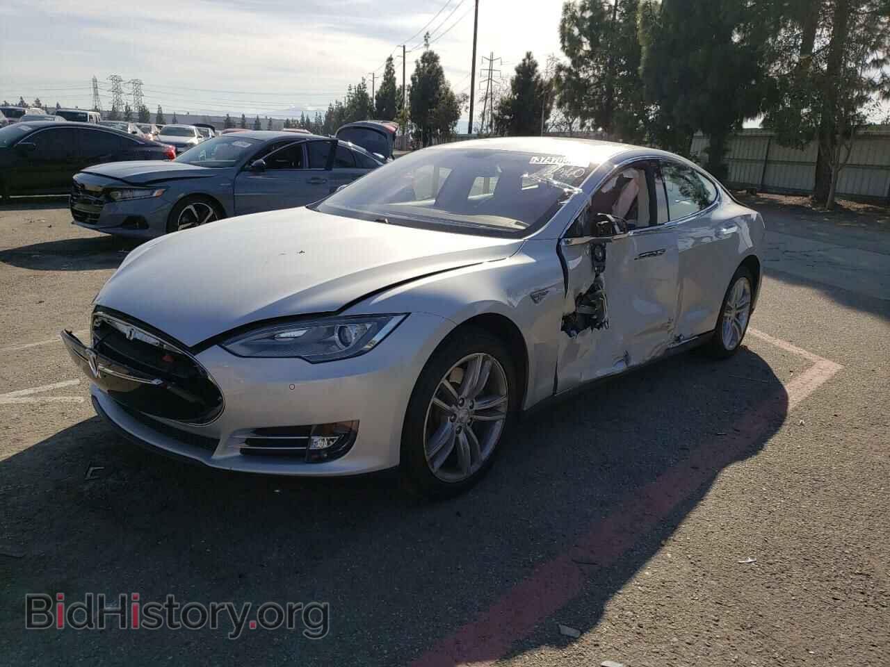 Фотография 5YJSA1H15EFP32593 - TESLA MODEL S 2014