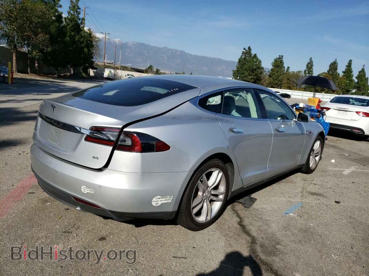 2014 TESLA MODEL S - VIN: 5YJSA1H15EFP32593 - Фото 3