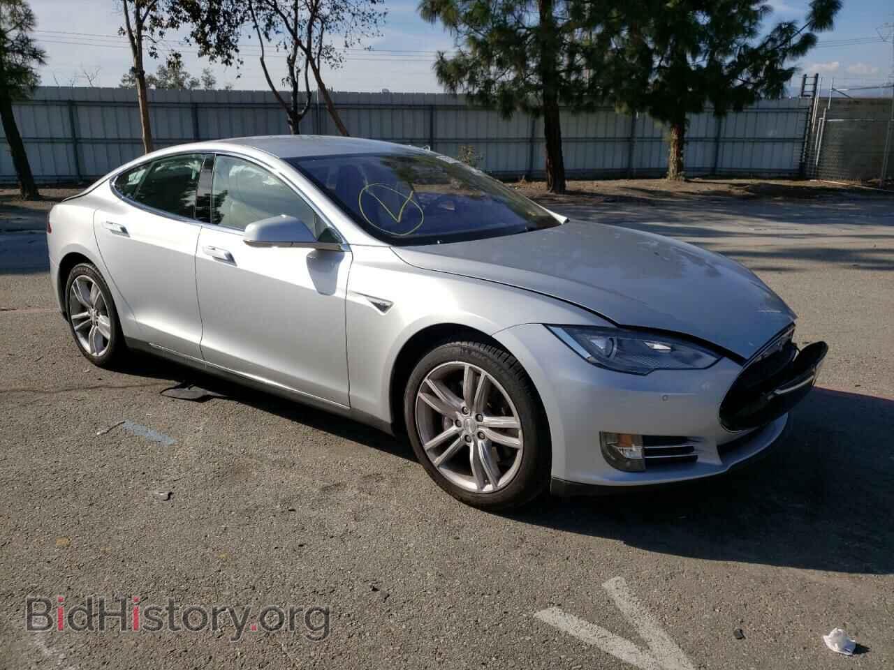 2014 TESLA MODEL S - VIN: 5YJSA1H15EFP32593 - Фото 4