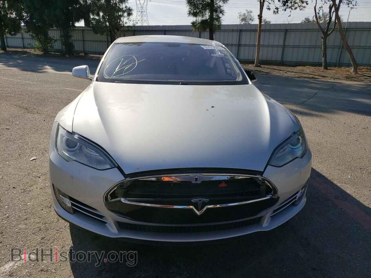2014 TESLA MODEL S - VIN: 5YJSA1H15EFP32593 - Фото 5