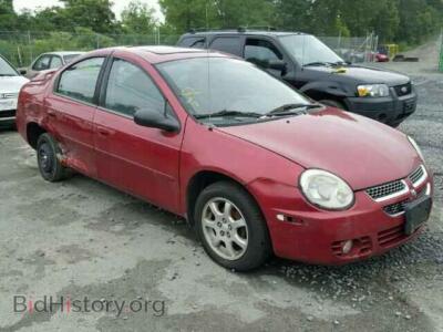 2005 Dodge NEON Neon SXT, red — VIN 1B3ES56C45D284104, Copart