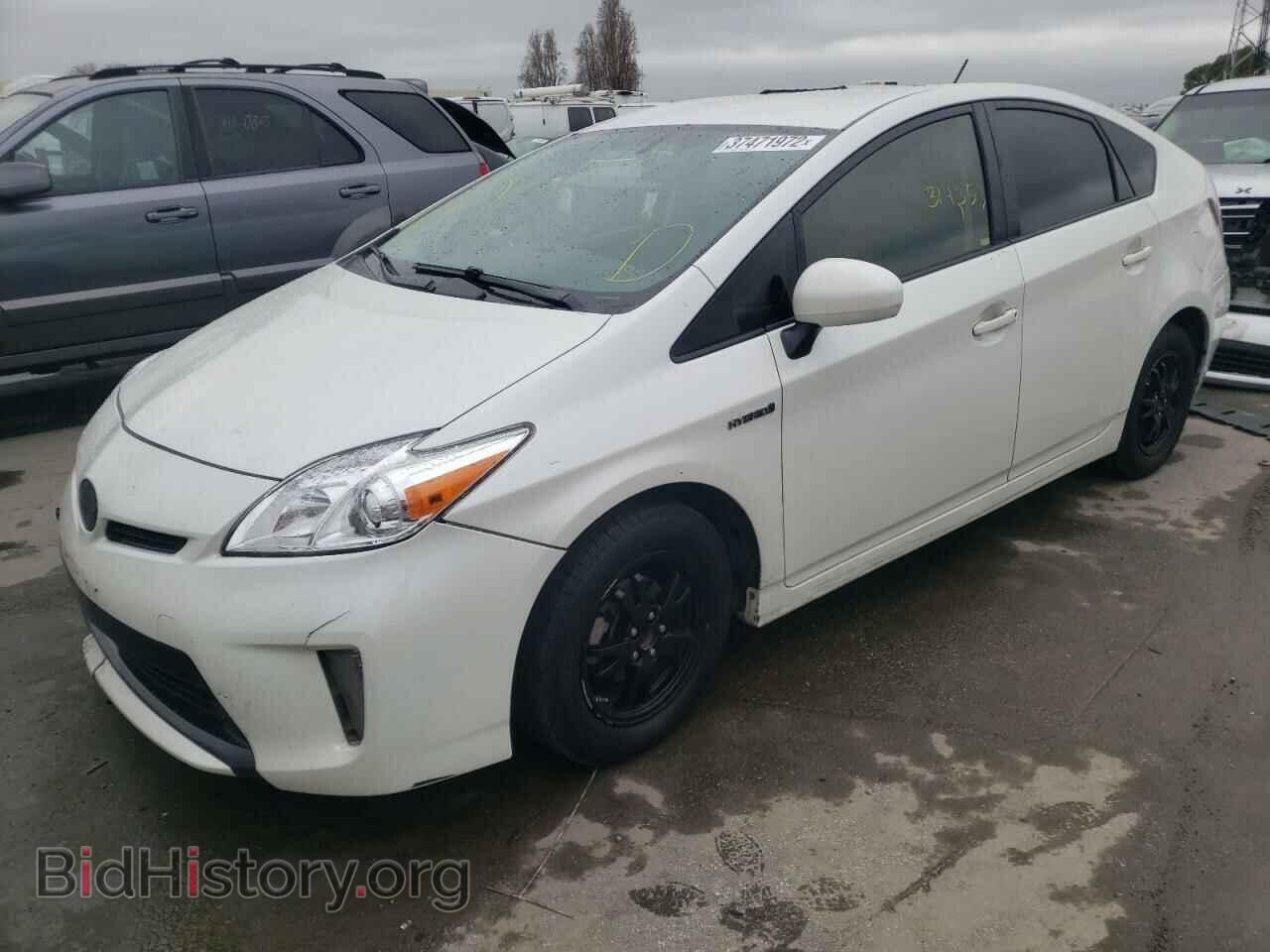 2014 TOYOTA PRIUS - VIN: JTDKN3DU4E0363949 - Фото 2