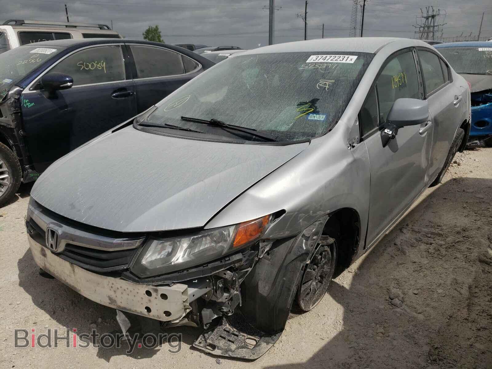2012 HONDA CIVIC - VIN: 2HGFB2F53CH573897 - Photo 2