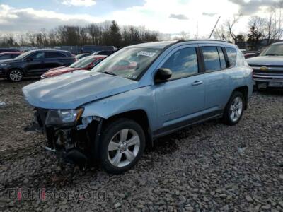 2014 Jeep COMPASS Compass SP, синий — VIN 1C4NJDBB2ED503814, Copart